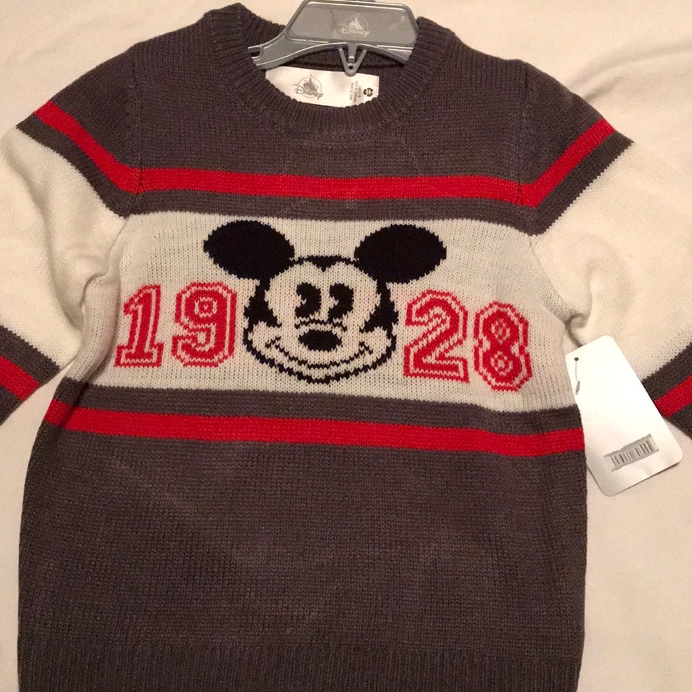 Disney Store Mickey Mouse Sweater boys size 3